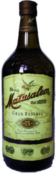 Rum Matusalem 15 J. Pack